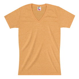 tシャツ 無地 CROSS クロス 4.7オンス トライブレンドVネックTシャツ cr1106 男女兼用 おしゃれ かっこいい カラフル カラー イベント ユニフォーム