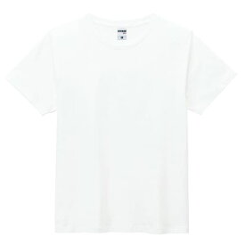 Tシャツ 無地 LIFEMAX ライフマックス 5.3オンス ユーロ Tシャツ ホワイト MS1141W 子ども用 キッズ 運動会 文化祭 イベント チーム