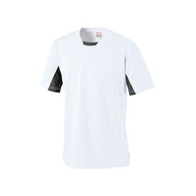 ドライ tシャツ メンズ 半袖 wundou ウンドウ サッカー ゲームシャツ P1940 吸汗 速乾 フットサル 練習着 部活 試合用 ストライプライン ユニフォーム XS-XXL
