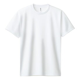 tシャツ メンズ 速乾 tシャツ 半袖 glimmer グリマー 4.4オンス ドライ Tシャツ 00300-ACT 基本色 男女兼用 ポリエステル メッシュ ホワイト 白 ブラック 黒 ネイビー グレー SS S M L LL