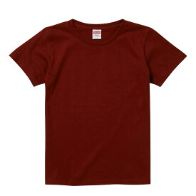 tシャツ レディース 半袖 無地 United Athle ユナイテッドアスレ 5.6oz ハイクオリティーTシャツ 5001-01 厚手 女 女性 ウーマン 綿 コットン 送料無料 赤 レッド 黄 イエロー オレンジ ピンク GS GM GL クルーネック カットソー トップス カジュアル リンクコーデ