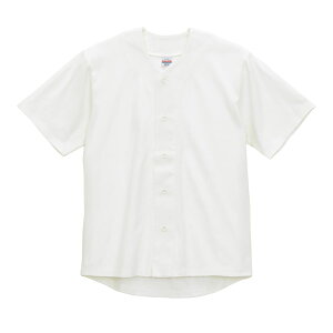 シャツ メンズ 無地 United Athle ユナイテッドアスレ 8.5オンス コットン ジャージー ベースボールシャツ 4982-01 半袖シャツ 男女兼用 ユニセックス レディース 男性用 女性用 シンプル 上 トップ