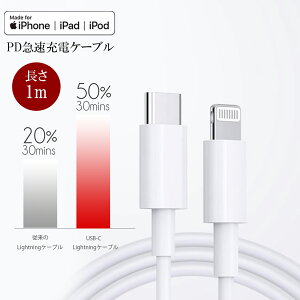 yő10%OFF&P2{X[p[SALEzyLightning To Type C 1mz}[dP[u Lightning [d  appleFؕi MFiF Abv iPhone14 Pro Max Plus iPhone 13 mini 12 11 SE XR XS 8 7 iPad 񐢑 O 
