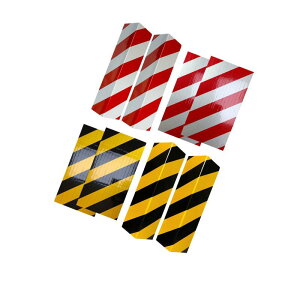 ガレージ壁プロテクター反射パッド.ポータブルアクセサリー.頑丈な交換用ストッパーフォーム壁ガード.駐車場ガレージ用