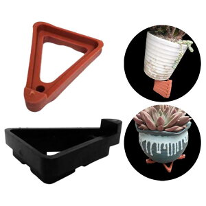 植物の鍋の足.花瓶ライザーオフィスリフトサポートホームトライアングル花瓶のつま先プランターエレベーター用植木鉢植物デッキのためのエレベーター