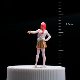 1:64 ロングストッキングガールモデル リアルな刺激的なキャラクターモデル