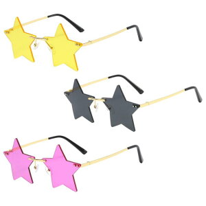 ファッションスター五芒星形アウトドアシェードメガネ