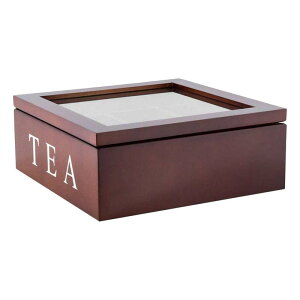 ティー収納ボックス ティーチェストオーガナイザー ジュエリーディスプレイケース ポータブルジュエリーケース ティーバッグホルダー デスクトップキッチンキャビネット用