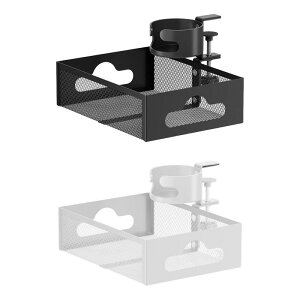 デスク下オーガナイザー デスク下引き出し 多用途 ドリル不要 省スペース クランプ式 ケーブル管理トレイ 収納引き出し