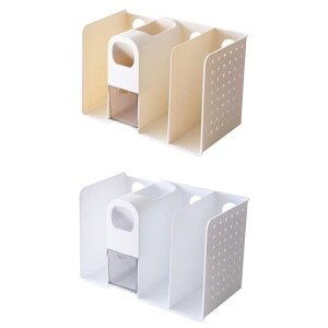 デスクオーガナイザー ブックホルダー オフィス整理 引き出し付き ポータブルマガジンホルダー ファイルオーガナイザー オフィス デスクトップ 寝室用