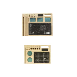 カッティングマット パッチワークカットパッド コンパクトカットパッド ハンドツールオーガナイザー 安定した模型製作マット カッターボード DIY 裁縫趣味用