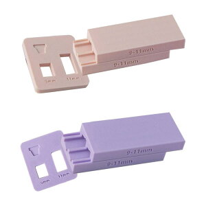 手巻きミニ植木鉢型キット 2サイズ 測定マーク付き 小さな装飾鉢を作るためのローリングツール