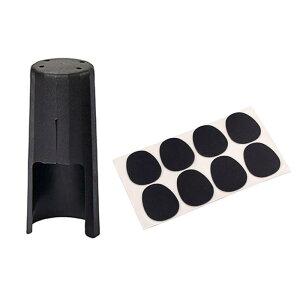 アルトサックスマウスピースクッション8個と初心者用サックスキャップ1個.