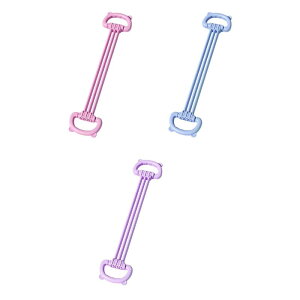 抵抗バンドの弾性バンド軽量上半身のトレーニング機器女性のための厚い6チューブフィギュアエクササイズバンドフィットネス