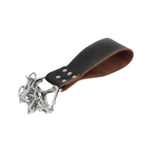 ダンベルローディングストラップ プルアップストラップ アイアンチェーン付き ウェイトリフティング用 ウエストベルトアクセサリー ウェイトベルト トレーニング用 男性用