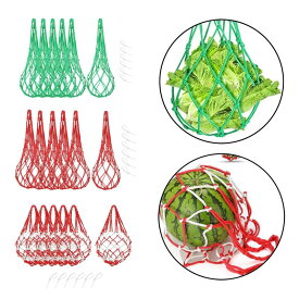 6個 スイカネット メロンハンモック 吊り下げバッグ ガーデン用 フルーツと野菜保護