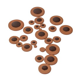 サックスパッド修理サックス木管楽器フラットプレッシャーパッドツール部品 , オレンジ