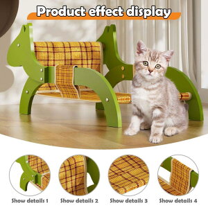 猫用爪とぎボード.ソファベッド.ラウンジマット.取り外し可能なペット用家具.涼しいペット用ソファ.シート.睡眠と休憩用の猫用サマーラウンジャーベッド