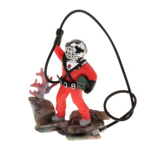 水族館 魚のタンク 装飾品 空気ポンプ接続 全2色選べる