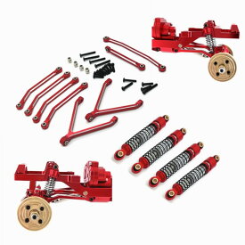 【9月限定 要エントリー 抽選で最大100%ポイントバック】ダンピングシステムキット(ショックアブソーバー付き).アルミ製ショックアブソーバーキット.合金製シャーシリンクロッド(ホビイスト.RCクローラー.トレイルトラック用)