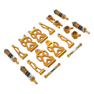 1/16 RC �J�[�A�b�v�O���[�h���ꂽ�������i Q141 16103 Q117C �S�[���h�p�t�����g���A�X�C���O�A�[��