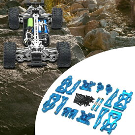 【9月限定 要エントリー 抽選で最大100%ポイントバック】RCカーアップグレードメタルパーツ RCカーパーツ Q130A C8805 1:16 RCカー DIY アクセサリー ブルー