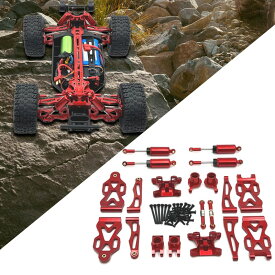 1/16 RC CARアップグレードされた金属部品RCカーパーツQ130A C8805 DIY RC CAR RED