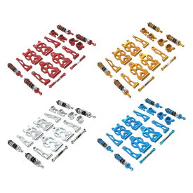 【9月限定 要エントリー 抽選で最大100%ポイントバック】1/16 RC カー金属スペアパーツステアリングカップリンケージロッド RC カーステアリングコンポーネント Q130A 16103 クローラーアクセサリートラック