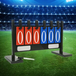 スコアボードフリッパー ユーザーフレンドリーな屋内バドミントンバレーボール用テーブルトップ