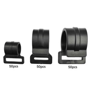 テントポールクリップ コード吊り下げフック 頑丈なアタッチメント 伸縮性ロープフック テント吊り下げクリップ ボート カヌー 登山用 50個