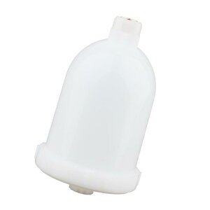 プラスチック一般重力供給スプレー塗料噴霧器カップポット 300ML 1.4mm ノズル , 白い