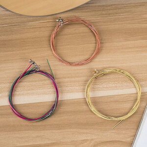 パックの6アコースティックギター弦古い壊れた部品アクセサリーアコースティックギター用