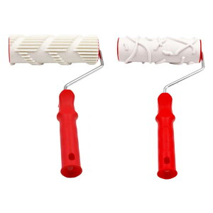 DIYパターンペイントローラー.家の装飾のためのポータブル装飾壁塗装ツールラバーローラー