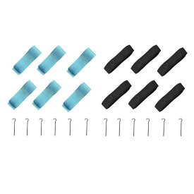 6xビーチバレーボールラインバドミントンライン境界線トレーニングコートマーカーラインビーチ裏庭の境界線フィールド