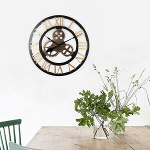 壁掛け時計 壁飾り 読みやすい 静音 飾り 吊り下げ時計 ローマ数字 リビングルーム キッチン 子供部屋 勉強部屋用