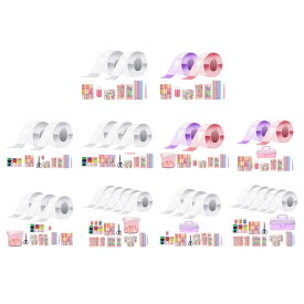 泡吹く両面テープ 多機能透明粘着テープ 子供の感覚おもちゃ用