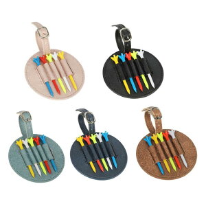 ゴルフティーポーチバッグ.プロ仕様の取り付け可能なポーチゴルフトレーニングアクセサリー.ディスプレイケースウエストパック防水ゴルフティーホルダー