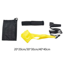 水泳パラシュート.水泳抵抗ベルト.トレーニング器具.敏捷性.初心者.実用的.ポータブル.