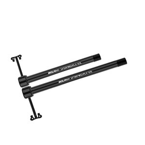 マウンテンロードバイク用自転車ハブスルーアクスルアダプター.頑丈な交換用アクセサリー.スペアパーツの取り付けが簡単.アルミ合金製串.