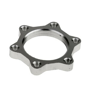 自転車フリーホイール用スレッドハブディスクディスクブレーキローター6ボルトフランジアダプター