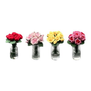 車のダッシュボード飾りシミュレーションローズデコレーションカーアクセサリーミニチュア風景ミニ鉢植えテーブル用デザイン