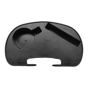 リクライニングチェア カップホルダートレイ アクセサリースロット付き パティオチェア用ドリンクホルダー