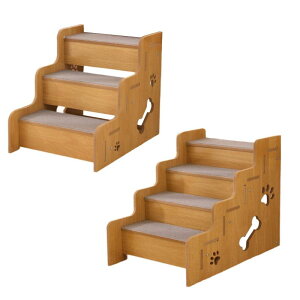 犬用階段 ペット用階段 安定した ポータブル 滑り止め 軽量 中小型 高齢猫 犬用スロープ 犬猫用はしご ベッド ソファ用