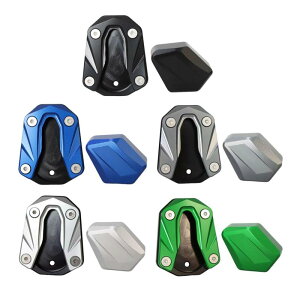motorcycle Kickstand Pad Extender Support Mat Component Coaster Kickstand Bracket Mat Enledarger Plate Extension