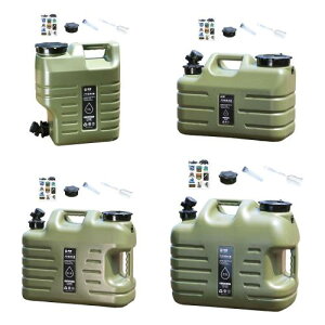 水容器 蛇口付き水バケツ 水缶 ポータブル水キャリア 水貯蔵ジャグ 運転用 釣り 手洗い用
