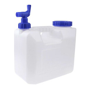 屋外作業 ウォーターバケット ク 貯水器 蛇口付き 耐久性 15L