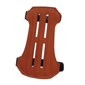 アーチェリーアームガード 調節可能なストラップ アームプロテクター ガードアクセサリー 大人用