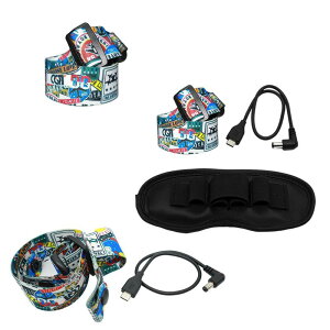 DJIFPV���K�lV2�w�b�h�o���h�̒����\�ȃw�b�h�X�g���b�v�̗������̐F�p�[�\�i���C�Y���ꂽ�Œ�X�g�O���[�h�A�N�Z�T���[�ی�p�b�h