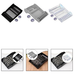 サロンヘアシザーホルダー収納ボックス 吸盤付き 省スペース 5.5x8インチ 理髪店用 軽量 スタイリストツールオーガナイザー