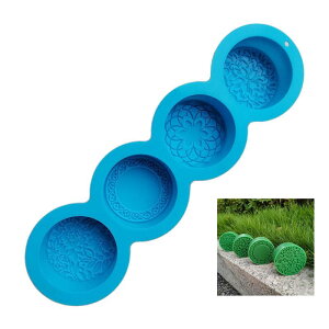 3D シリコーン石鹸型ラウンド手作り石鹸 DIY 作成クラフト月餅型 AU